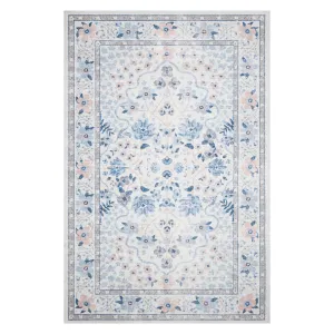 Rifle Paper Co. x Loloi Palais Snow / Sky Rug