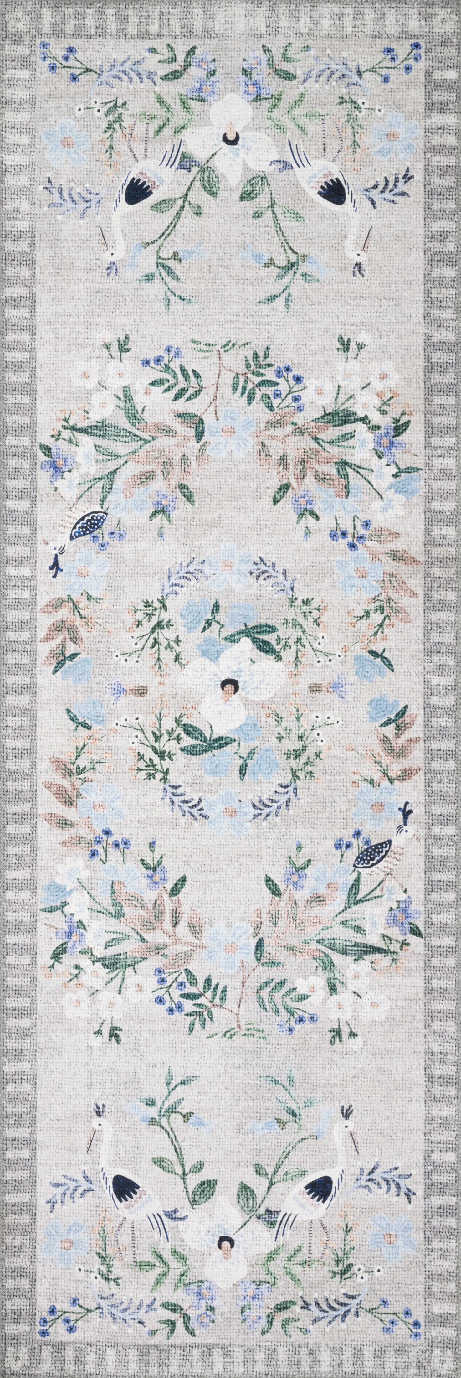 Rifle Paper Co. x Loloi Palais Stone / Grey Rug
