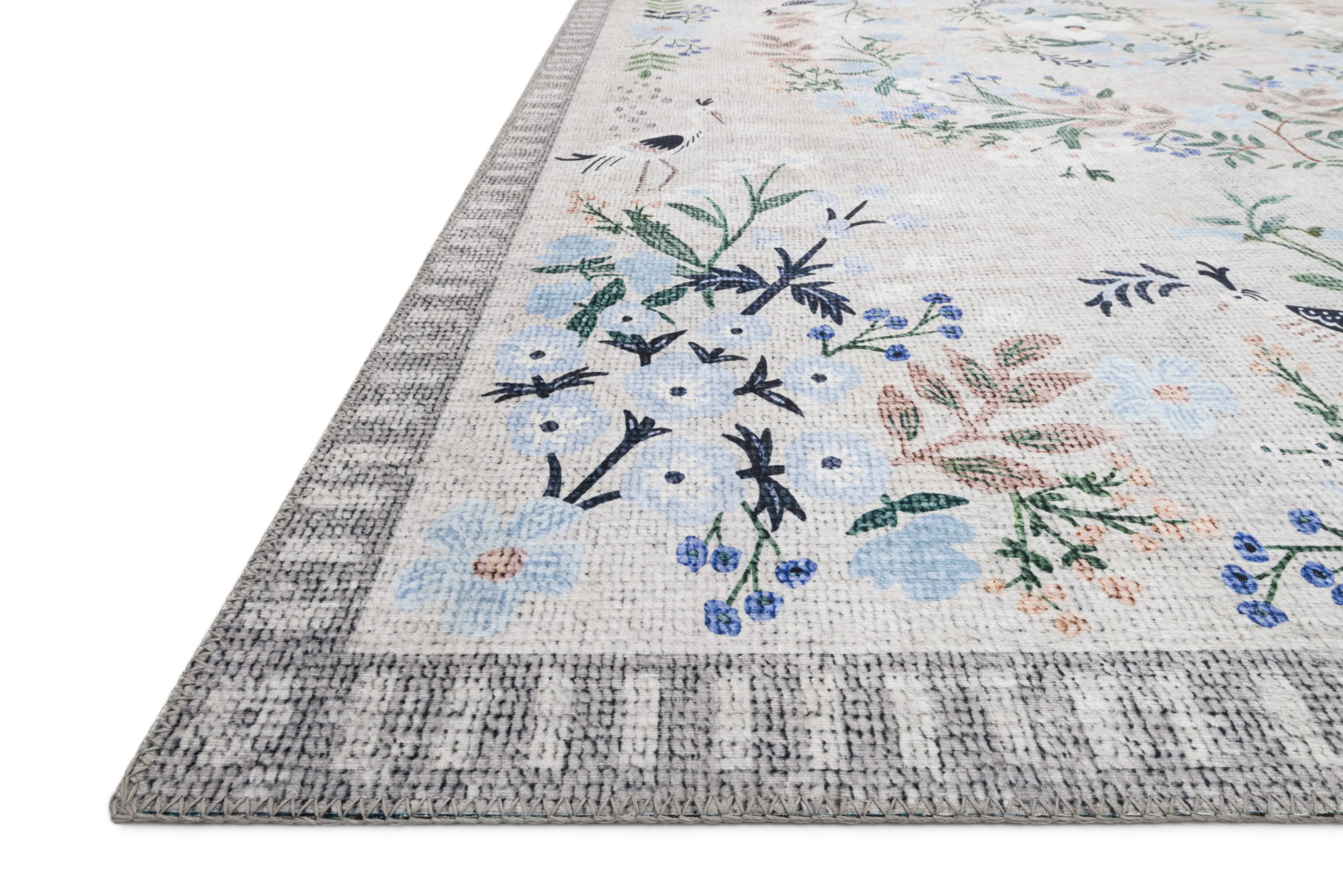 Rifle Paper Co. x Loloi Palais Stone / Grey Rug