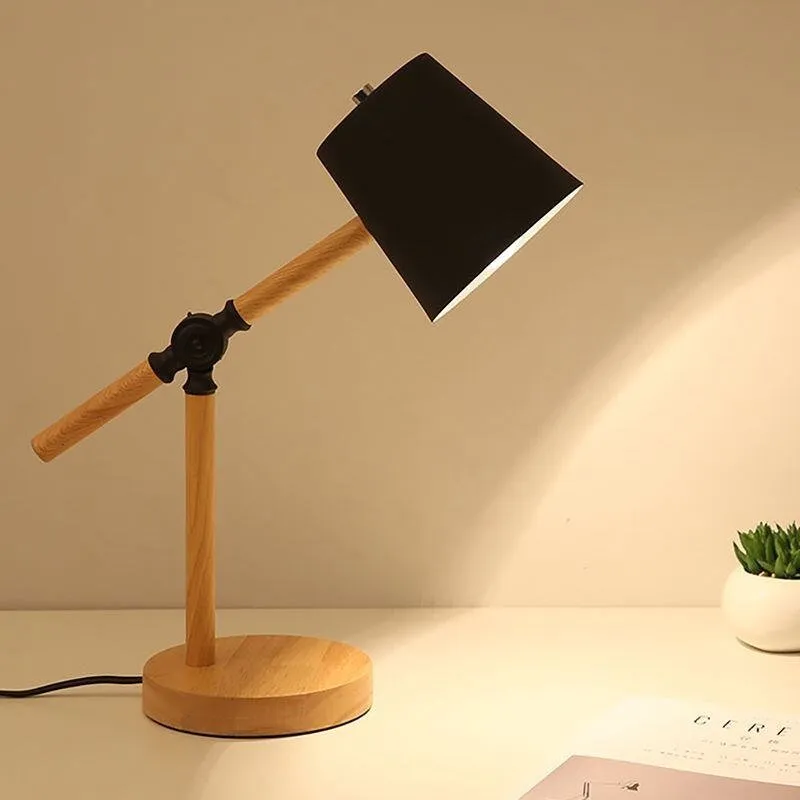 Rotatable LED Table Lamp in Macaroon Design