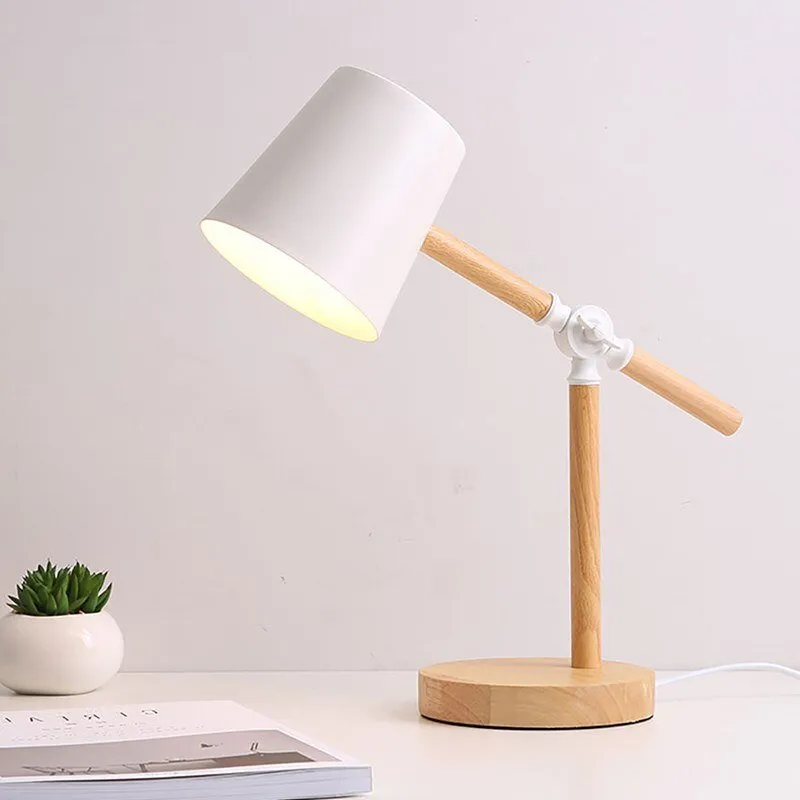 Rotatable LED Table Lamp in Macaroon Design