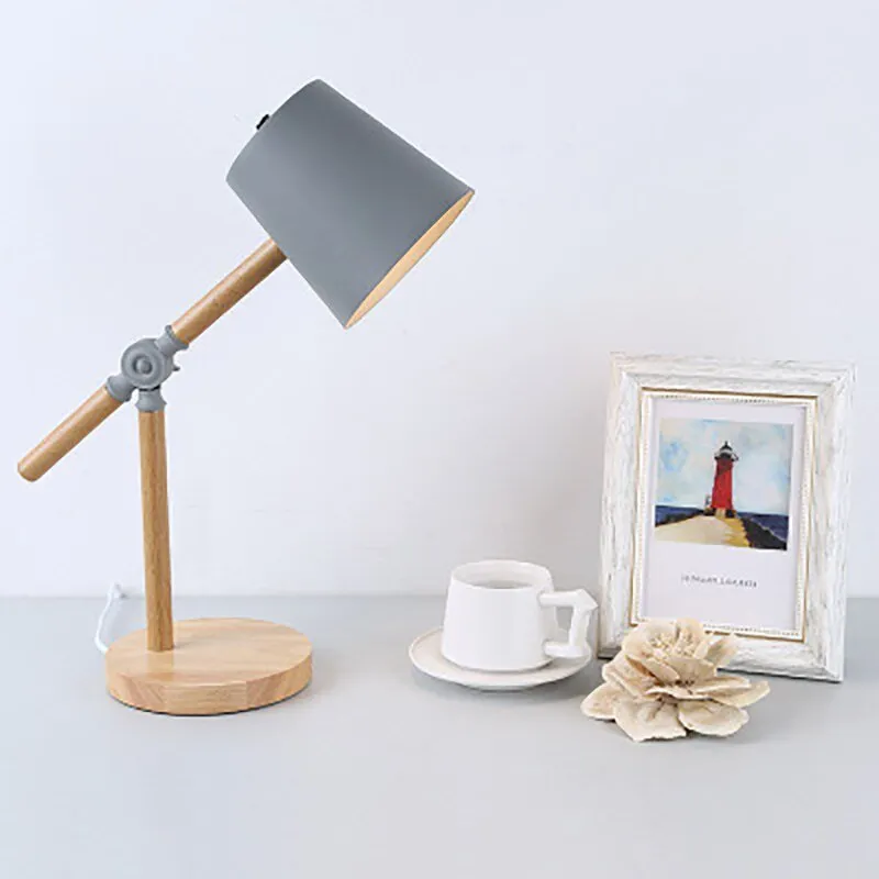 Rotatable LED Table Lamp in Macaroon Design