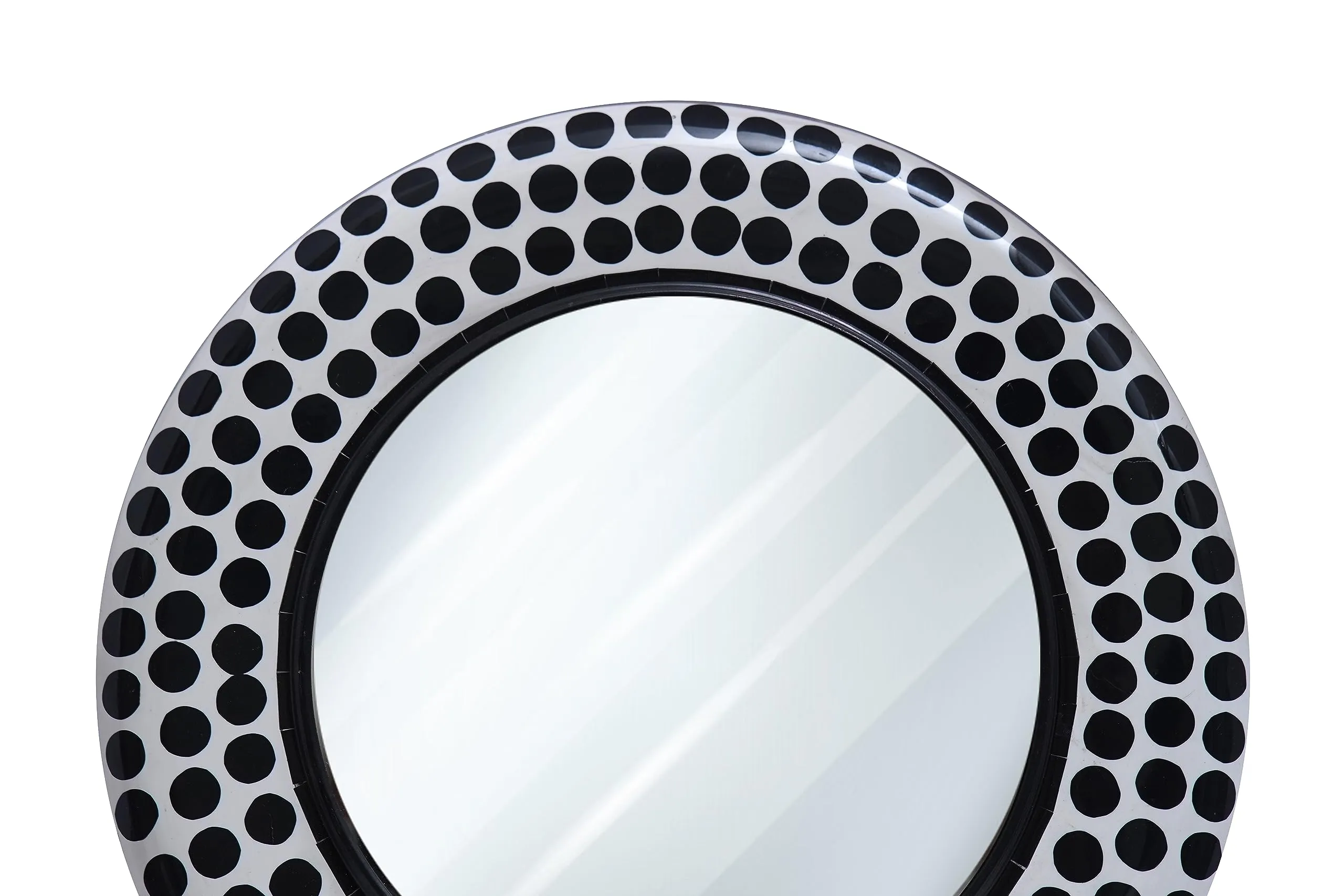 Royal Craft Palace Captivating Artistry: Experience The Majesty of The 18-Inch Marble Mirror