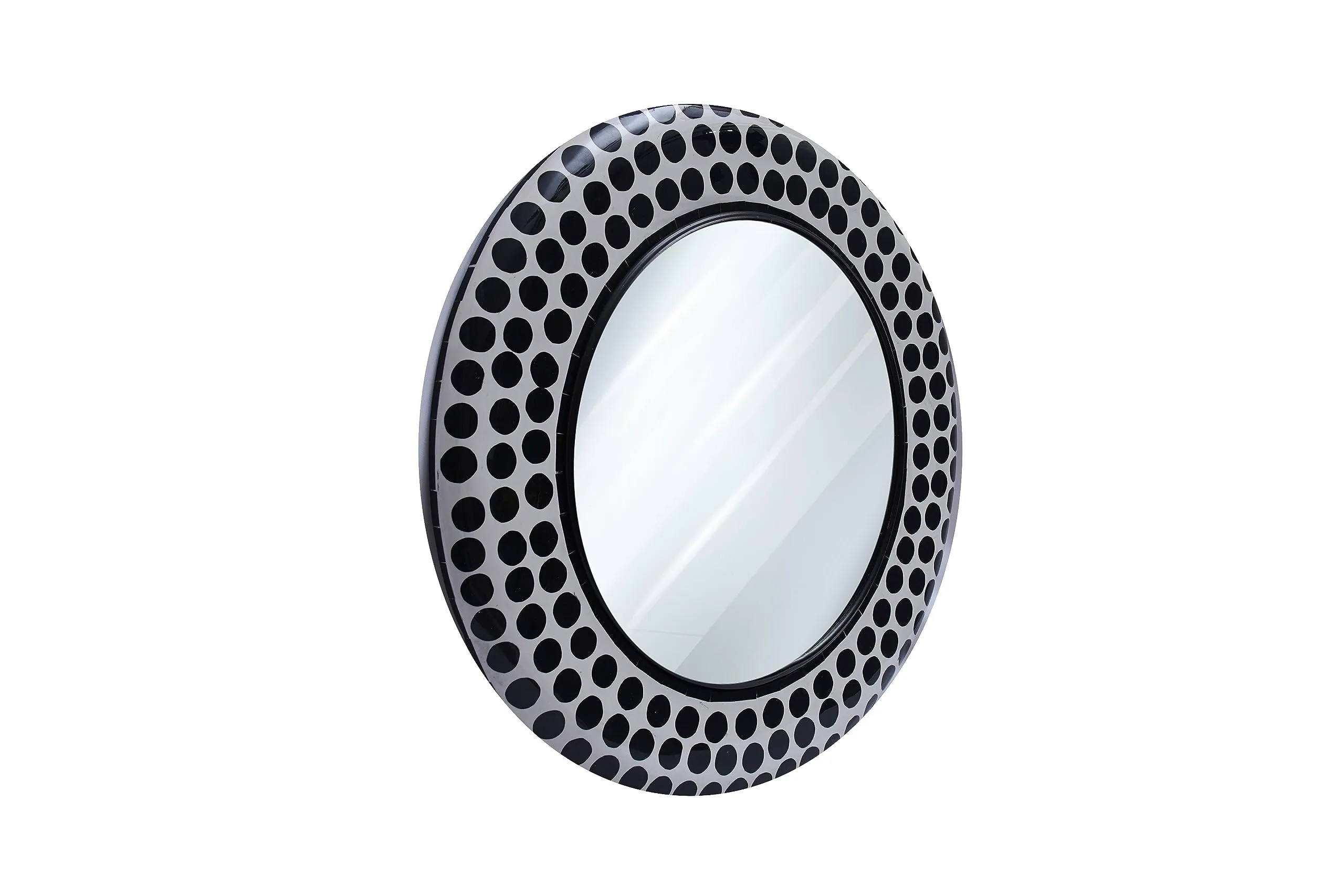 Royal Craft Palace Captivating Artistry: Experience The Majesty of The 18-Inch Marble Mirror