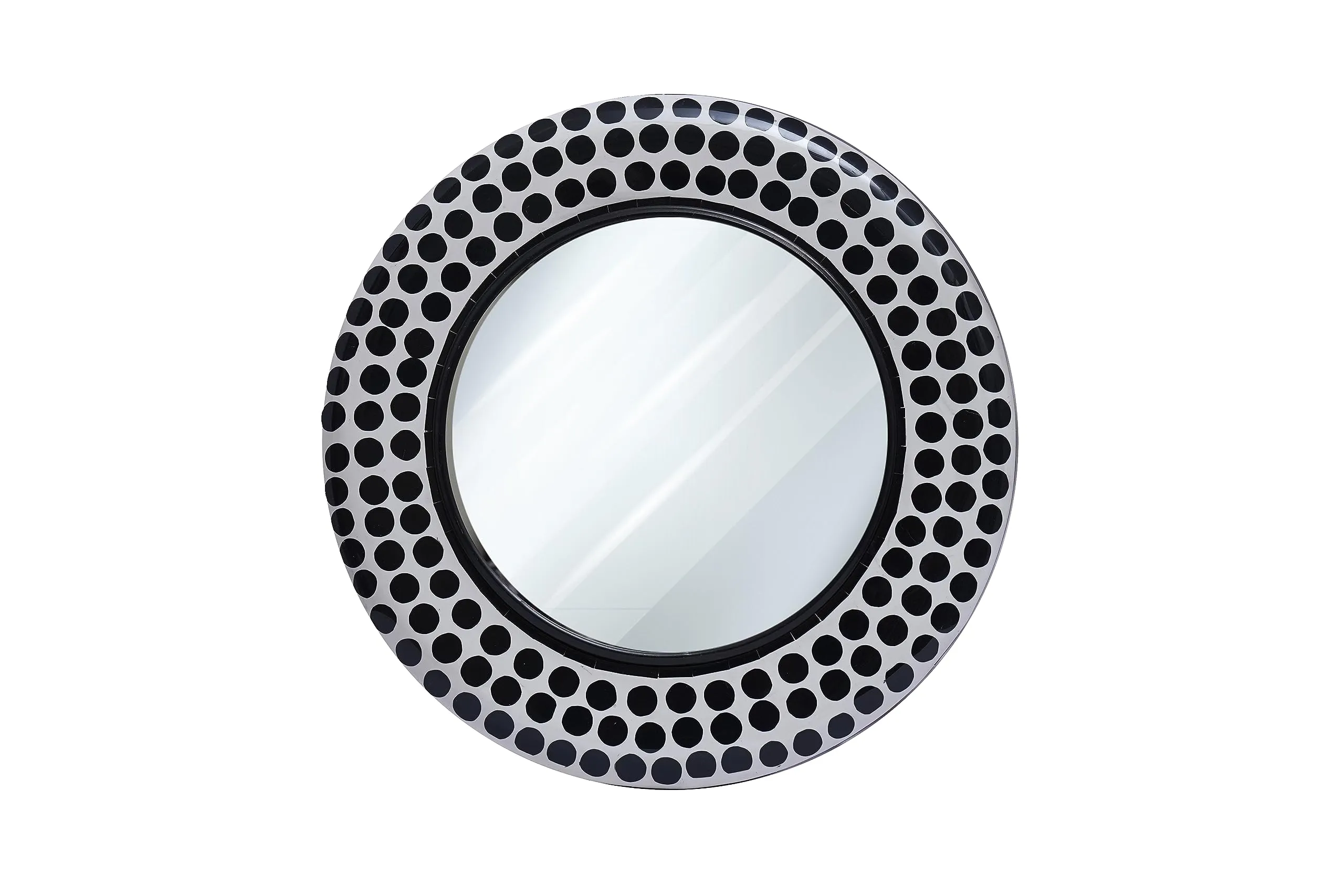 Royal Craft Palace Captivating Artistry: Experience The Majesty of The 18-Inch Marble Mirror