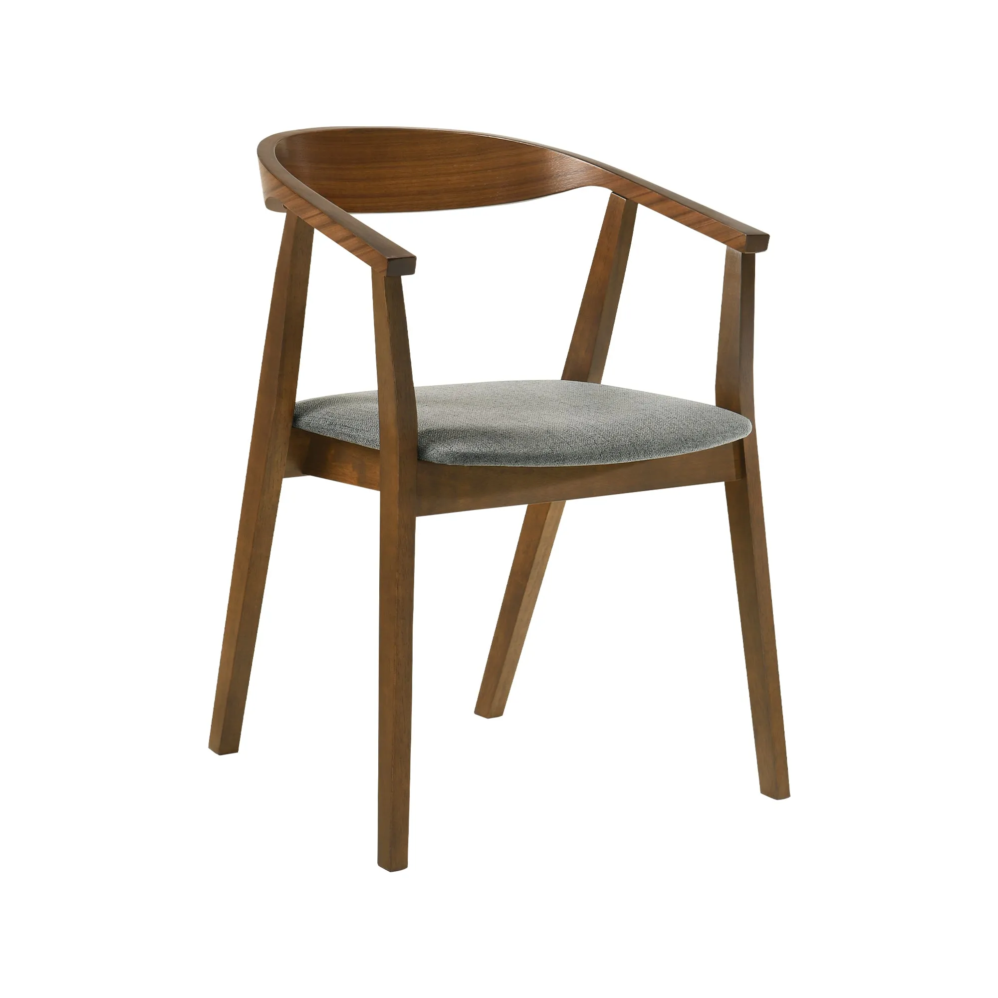 Santana 7 Piece Round Wood Dining Set