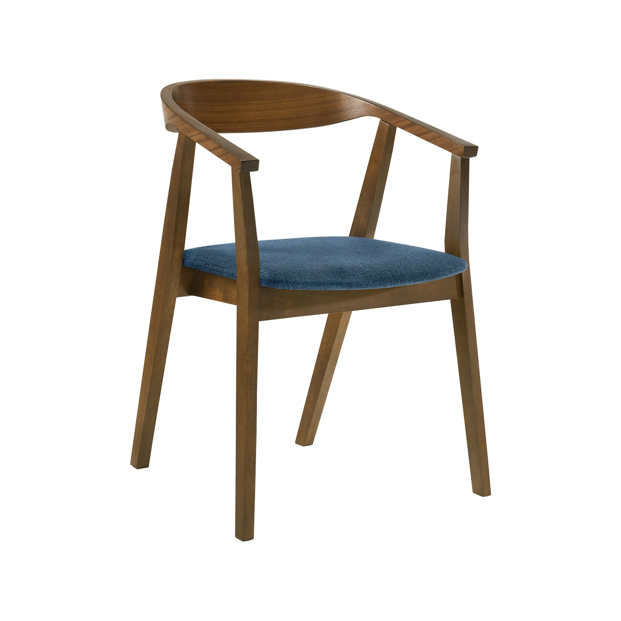 Santana 7 Piece Round Wood Dining Set