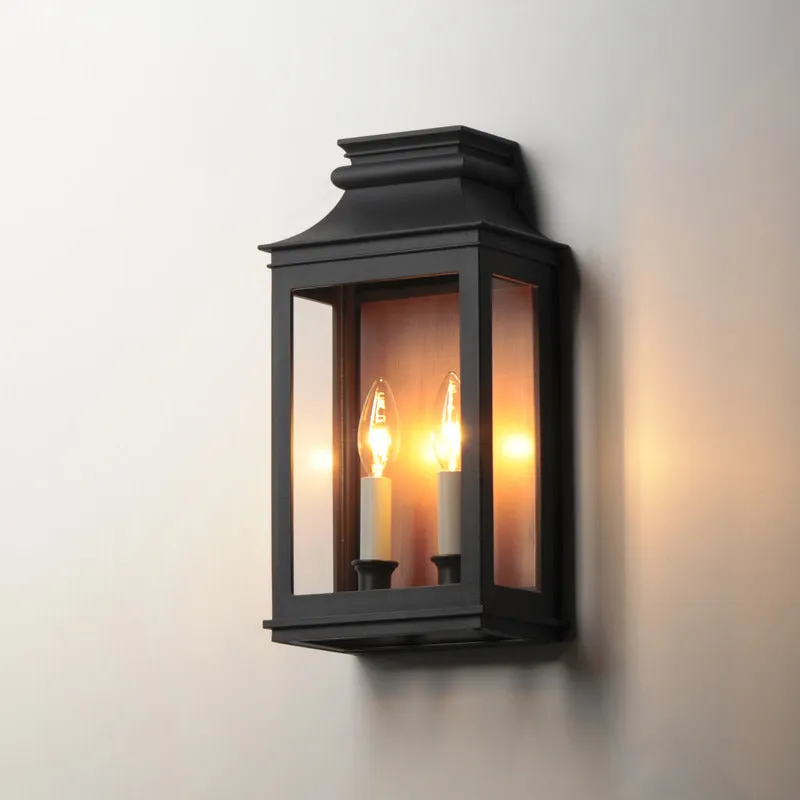 Savannah VX 2-Light Outdoor Sconce, Antique Copper / Black Oxide or Black Oxide