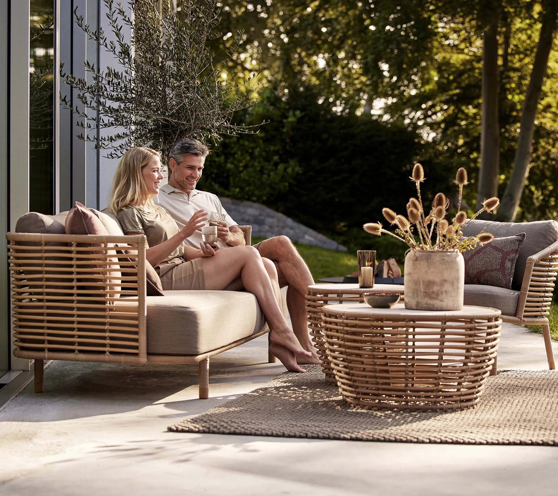Sense 3-seater sofa