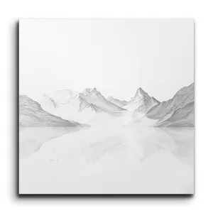 Serene Mountain Reflection