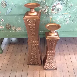 Set of Oversized Candlesticks