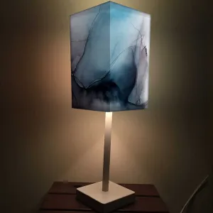 Short Table Lamps for Living Room Fabric Shade