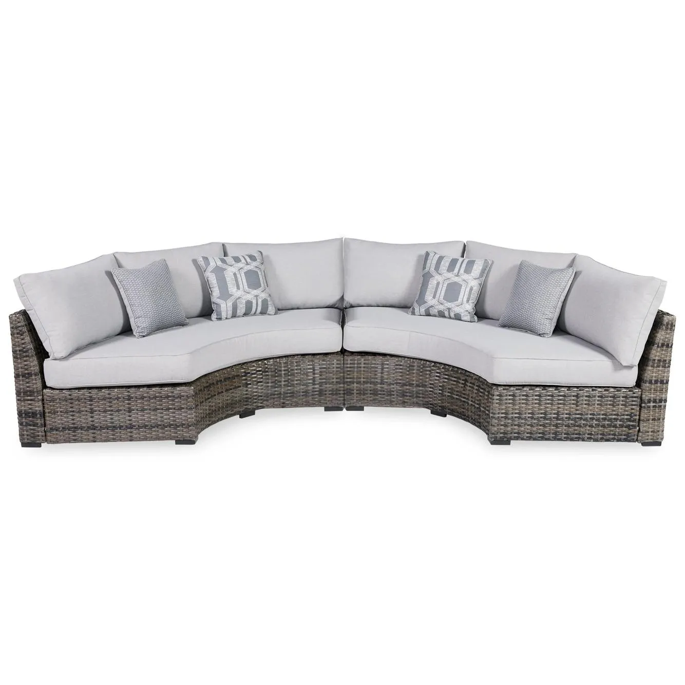 Signature Design by Ashley Harbor Court P459P3 2 pc Outdoor Sectional