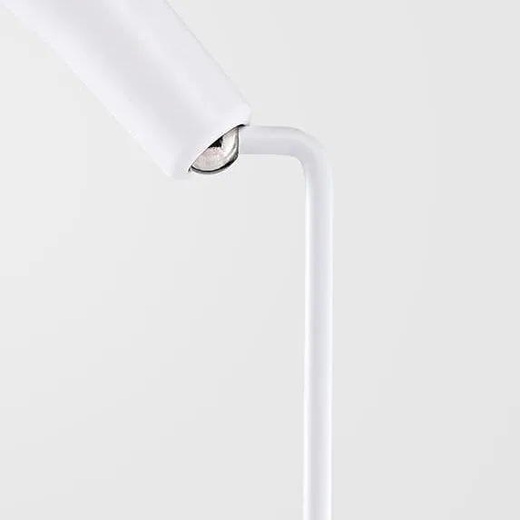 Simple Cone White USB Eye Protection LED Desk Lamp