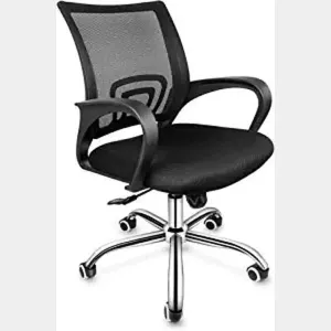 Simple Deluxe Task Office Chair, Black