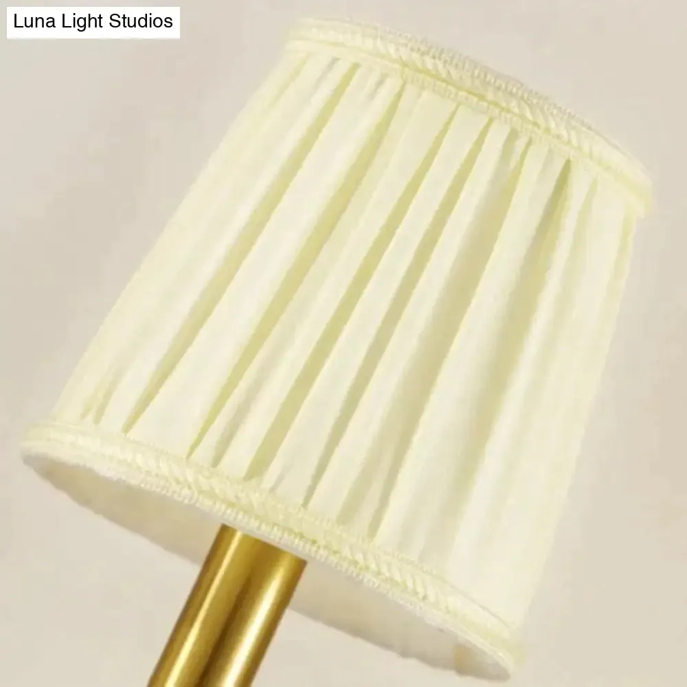 Simple European Style Flower Copper Wall Lamp