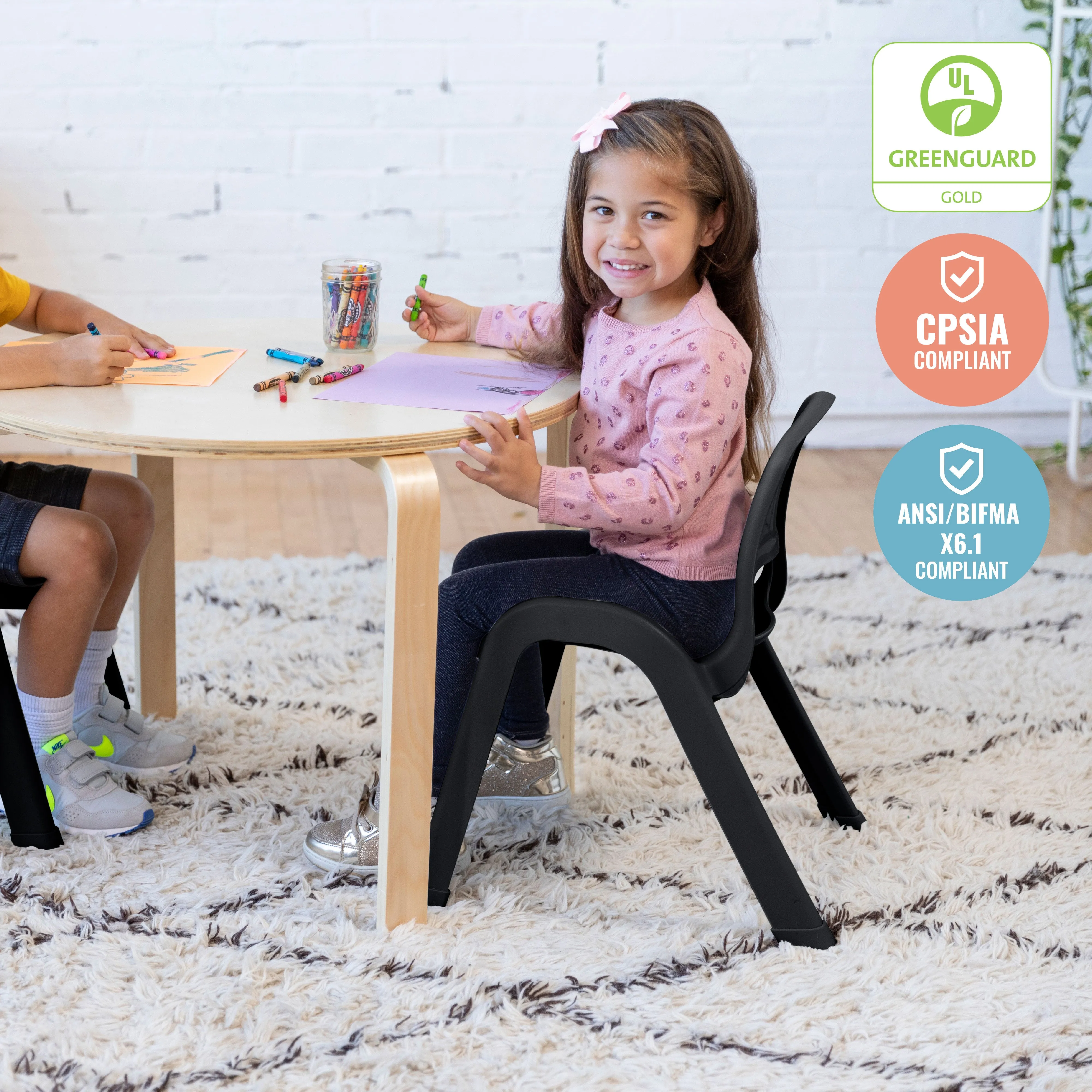 SitRight Chair, Classroom Seating, 4-Pack