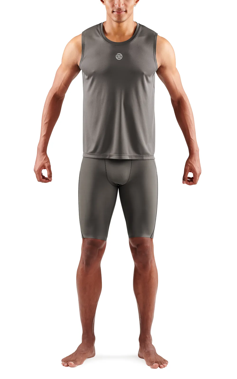SKINS Men's Activewear Tank top 3-Series - Charcoal