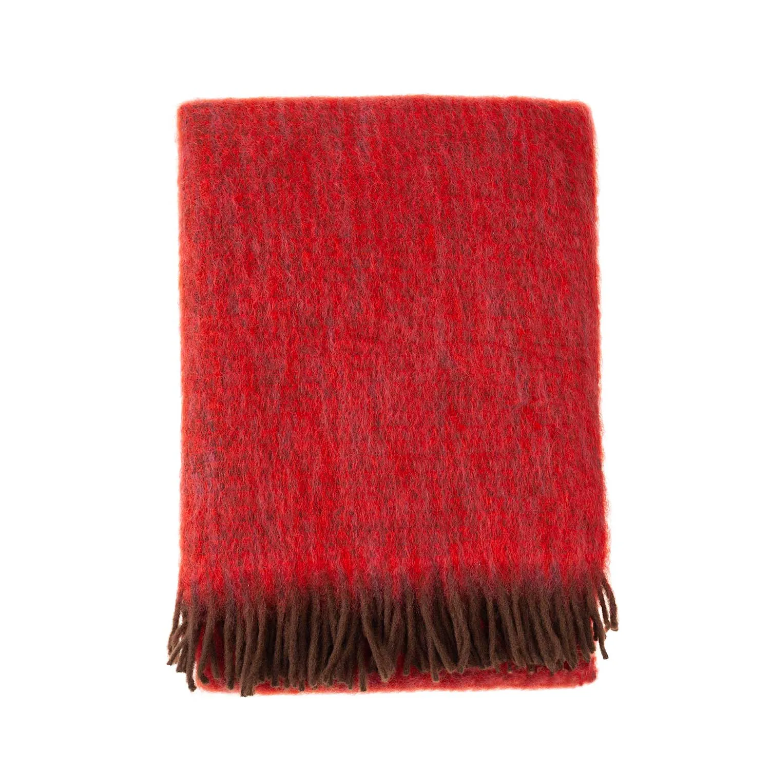 Sofia Mohair Blanket Ember