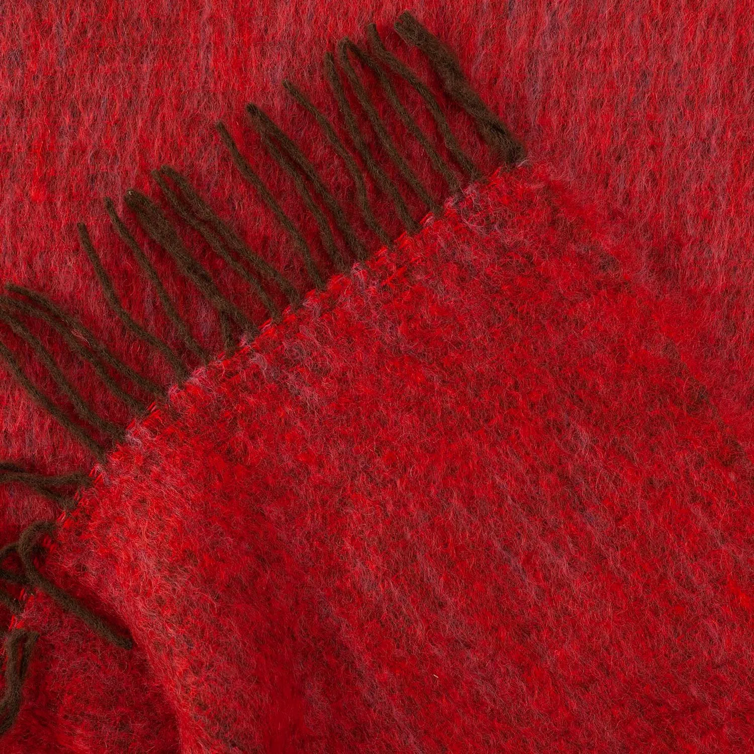Sofia Mohair Blanket Ember