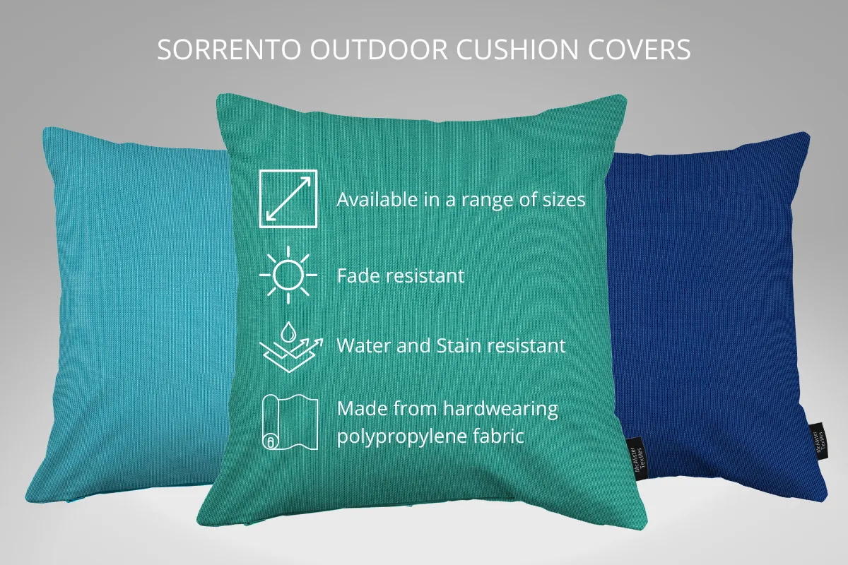 Sorrento Red Outdoor Pillows