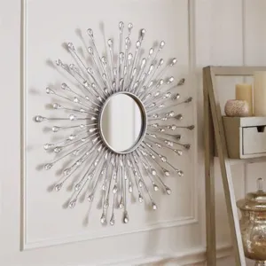 Star Burst Halley Mirror Silver by Criterion