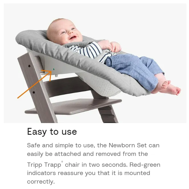 Stokke Tripp Trapp Chair with Newborn Set