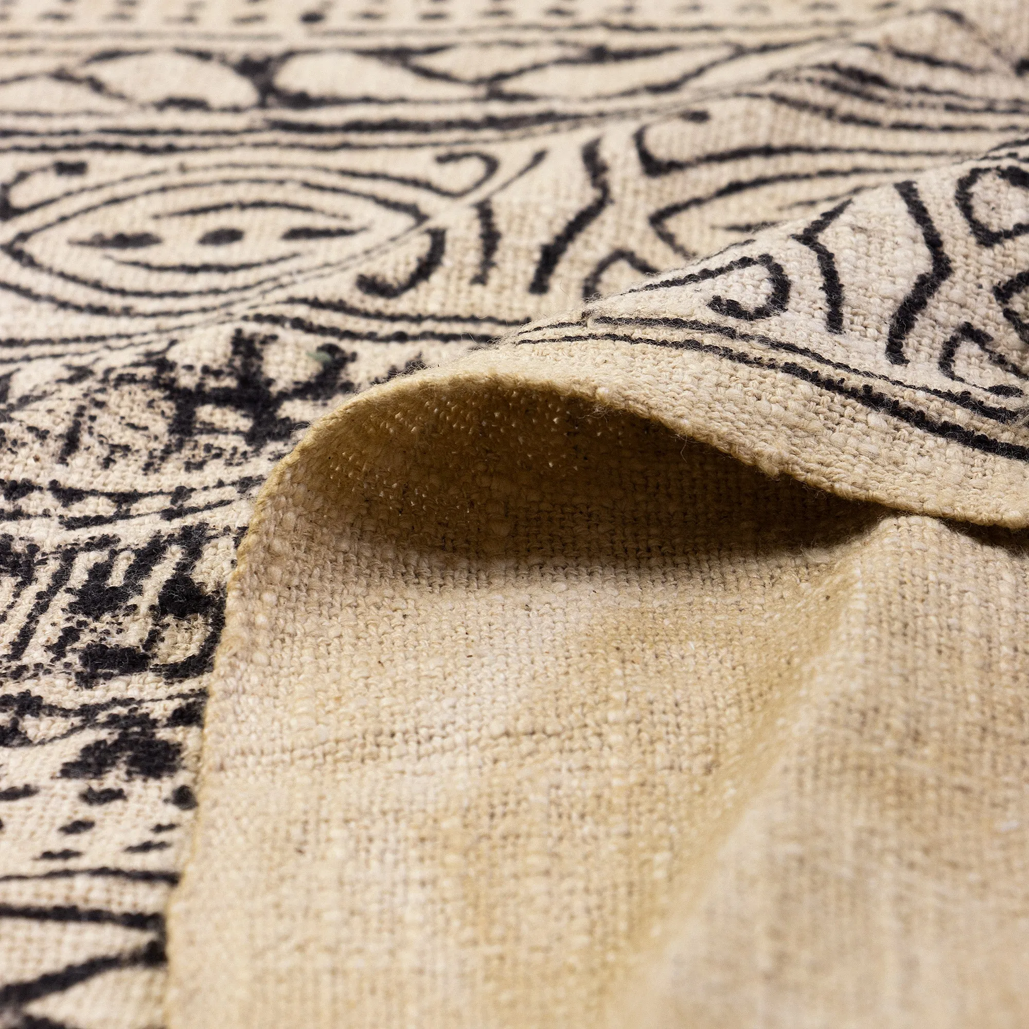 Stripes Block Print Cotton Throw Blankets For Home Decor