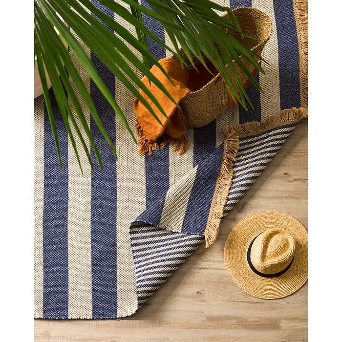 Summit Outdoor Rug - Deep Blue