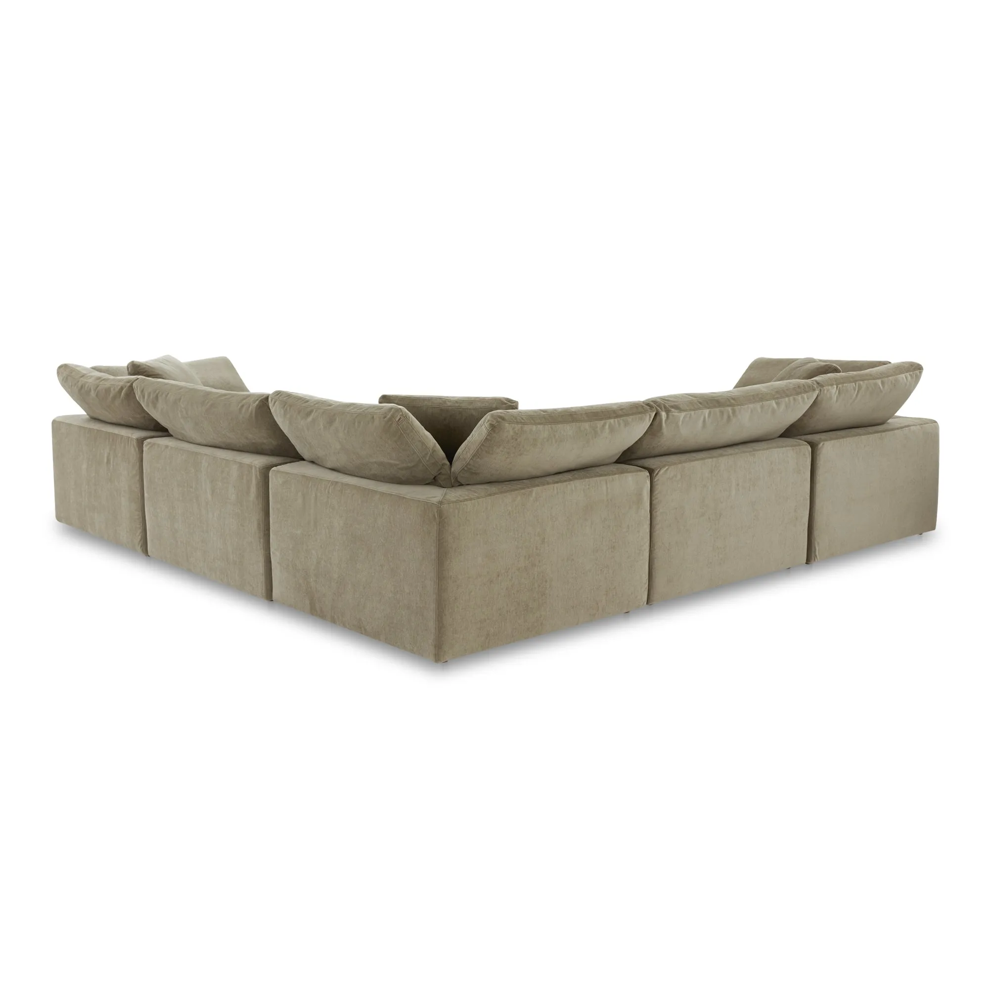 Terra Classic L Modular Sectional Performance Fabric Desert Sage