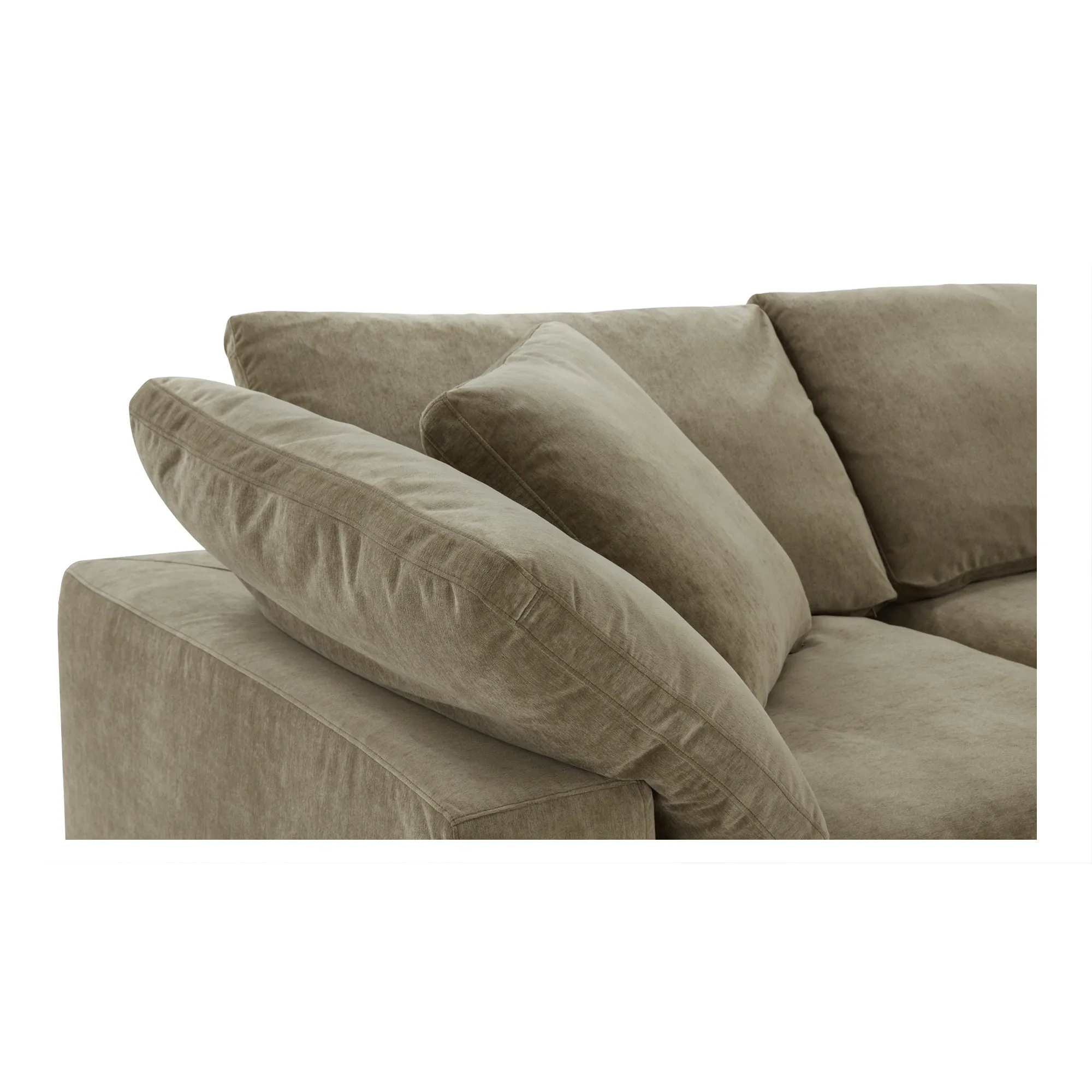 Terra Classic L Modular Sectional Performance Fabric Desert Sage
