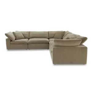 Terra Classic L Modular Sectional Performance Fabric Desert Sage