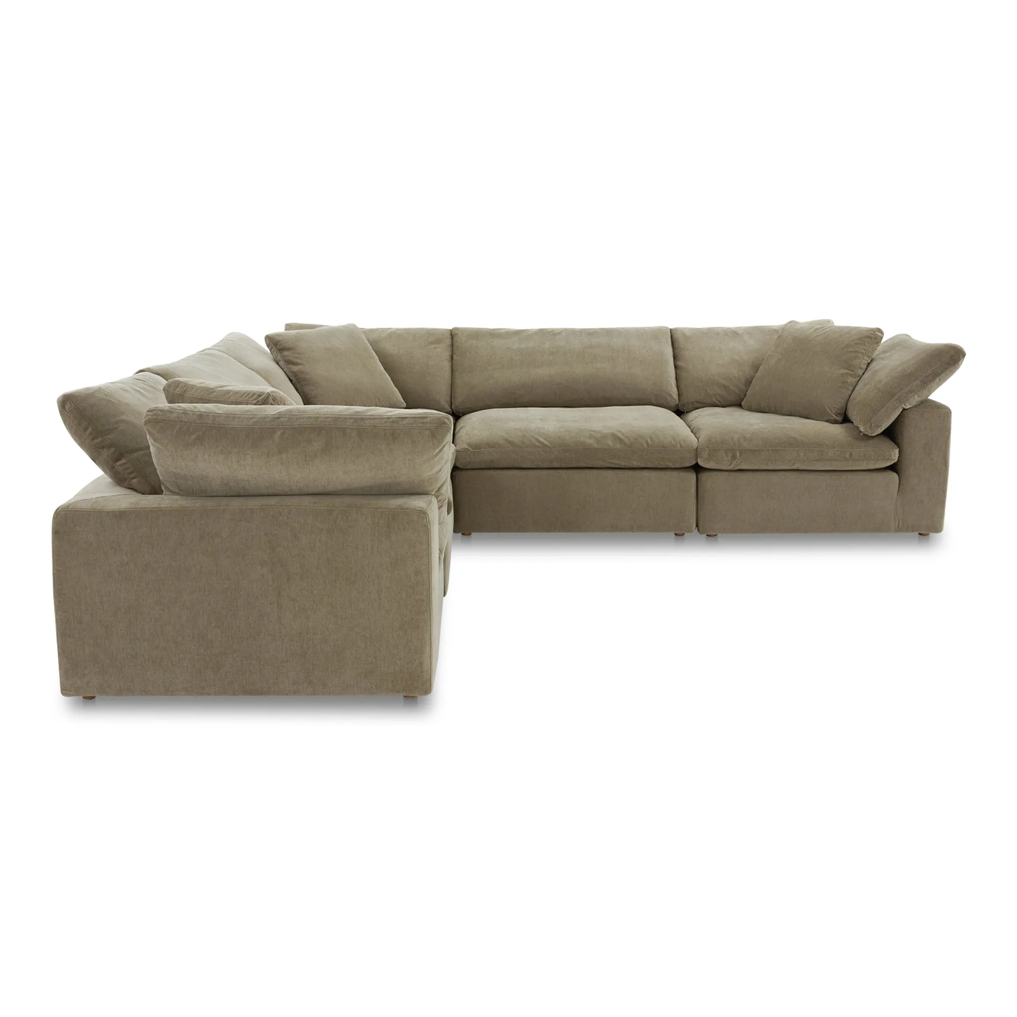Terra Classic L Modular Sectional Performance Fabric Desert Sage