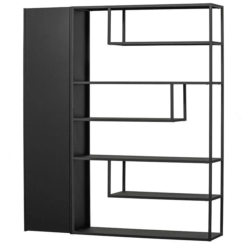 Teun Black Storage Cabinet