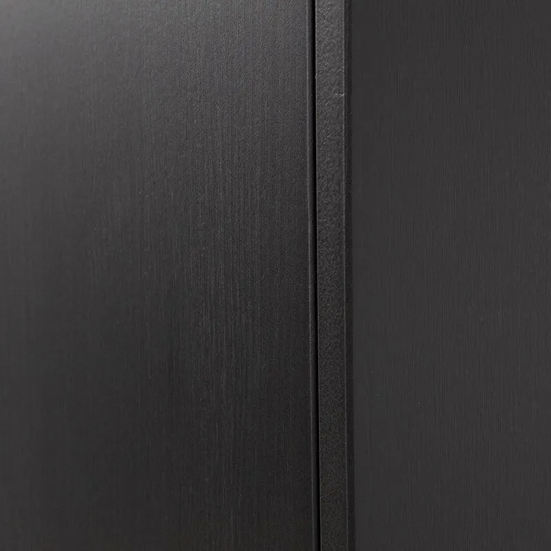 Teun Black Storage Cabinet