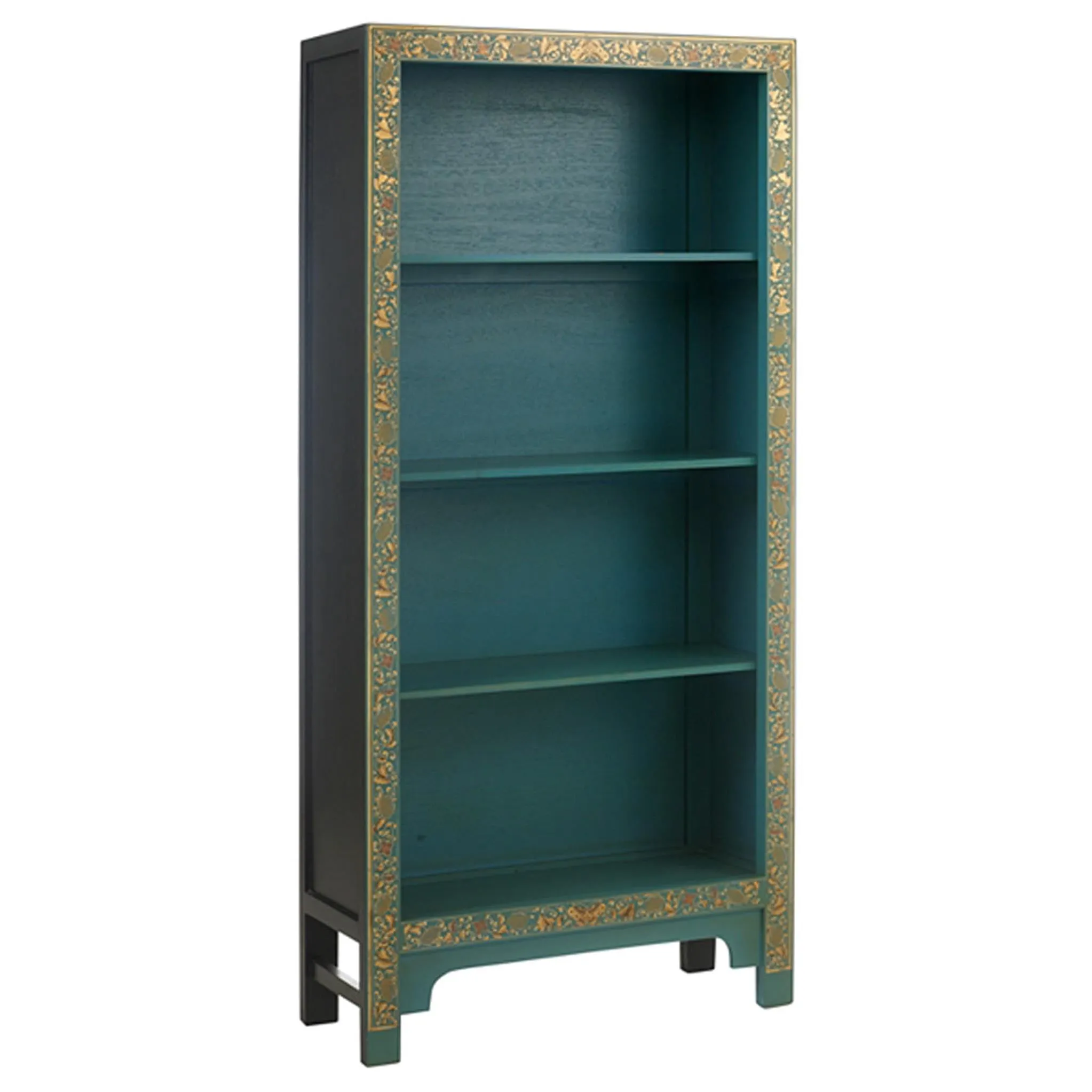 The Nine Schools Oriental Large Blue Bookcase