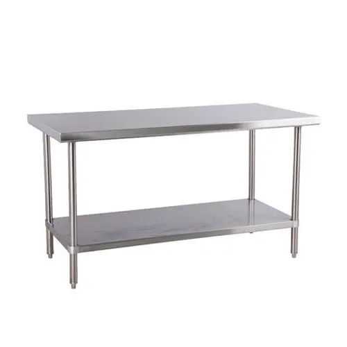 Thorinox DSST-2496-GS 24" x 96" 18 Gauge Stainless Steel Work Table