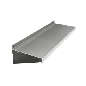 Thorinox TWSS-1284-SS 12" x 84" 18 Gauge Stainless Steel Wall Mount Shelf