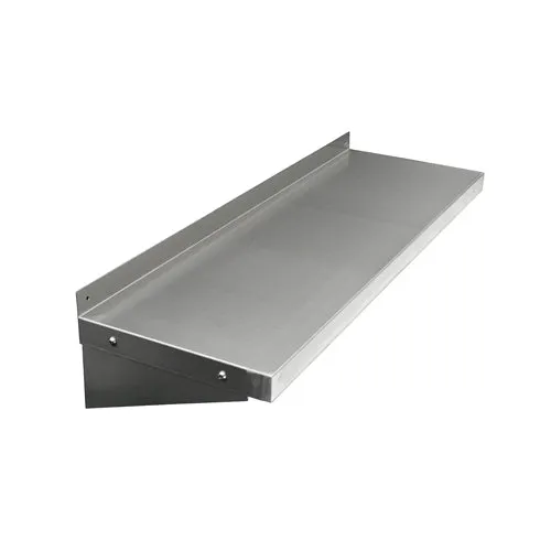 Thorinox TWSS-1284-SS 12" x 84" 18 Gauge Stainless Steel Wall Mount Shelf