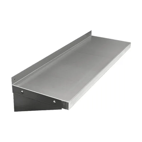 Thorinox TWSS-1684-SS 16" x 84" 18 Gauge Stainless Steel Wall Mount Shelf