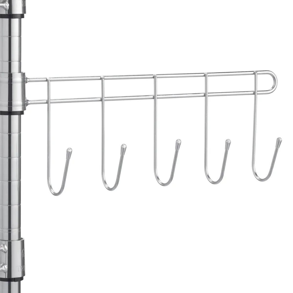 TRINITY EcoStorage 5-Tier NSF Certified Square Rack with Wheels