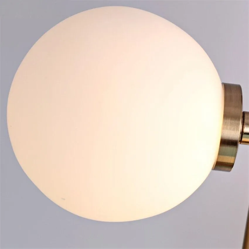 Triple Glass Globe LED Table Lamp