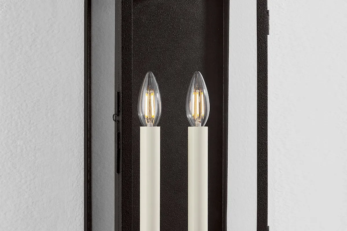 Troy B2520 Louie 1-lt 20" Tall Outdoor Wall Sconce