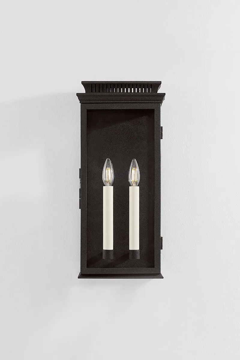 Troy B2520 Louie 1-lt 20" Tall Outdoor Wall Sconce