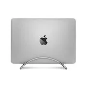 Twelve South BookArc for MacBook | Space-Saving Vertical Desktop Stand for Apple notebooks (Silver) Newest Version