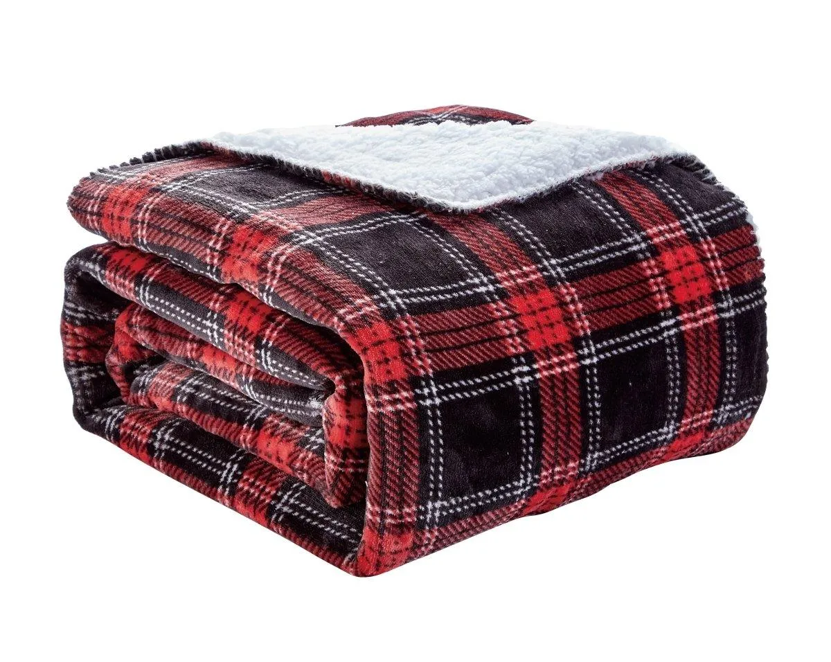 Ultra Soft Oversized Plush Altitude Throw Blanket - Stylish Home Décor for Bed or Couch