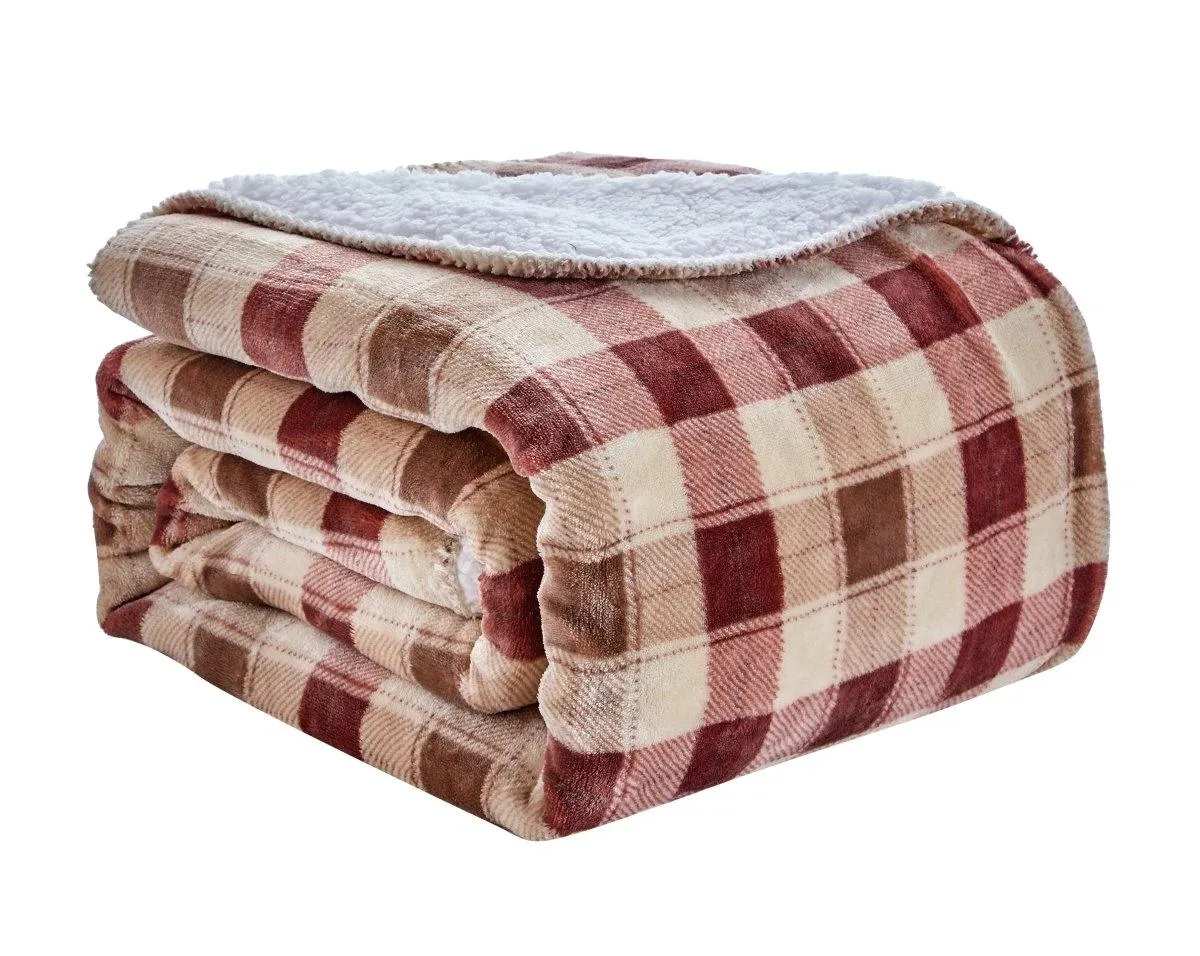 Ultra Soft Oversized Plush Altitude Throw Blanket - Stylish Home Décor for Bed or Couch