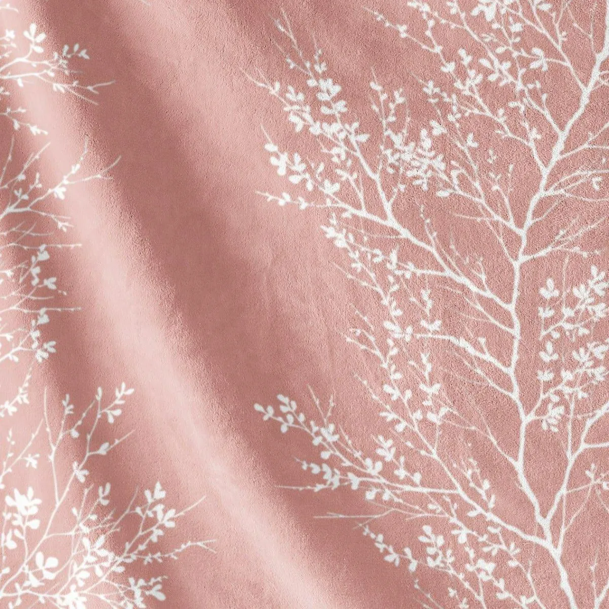 Ultra Soft Oversized Plush Foliage Throw Blanket - Stylish Home Décor for Bed or Couch