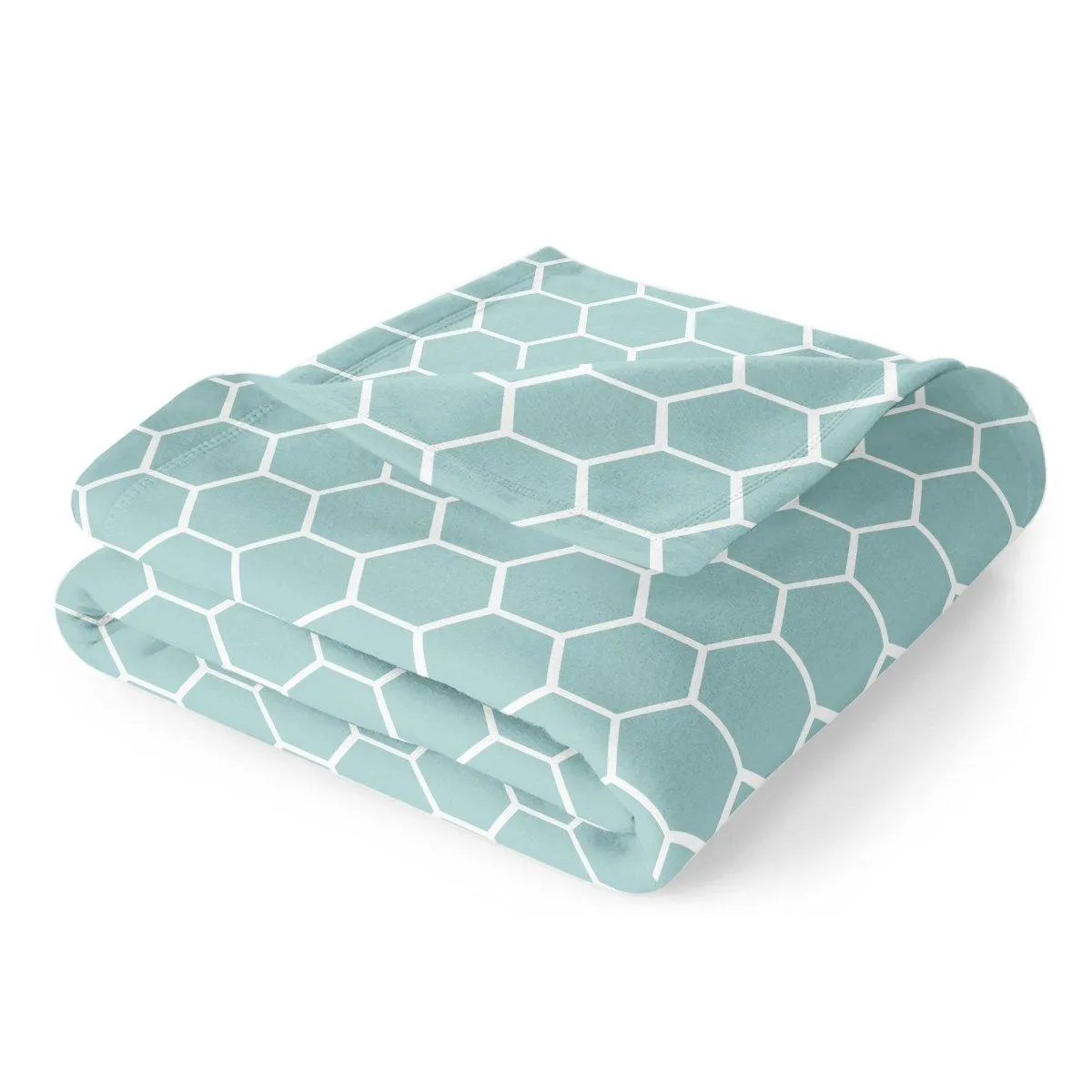 Ultra Soft Oversized Plush Honeycomb Throw Blanket - Stylish Home Décor for Bed or Couch