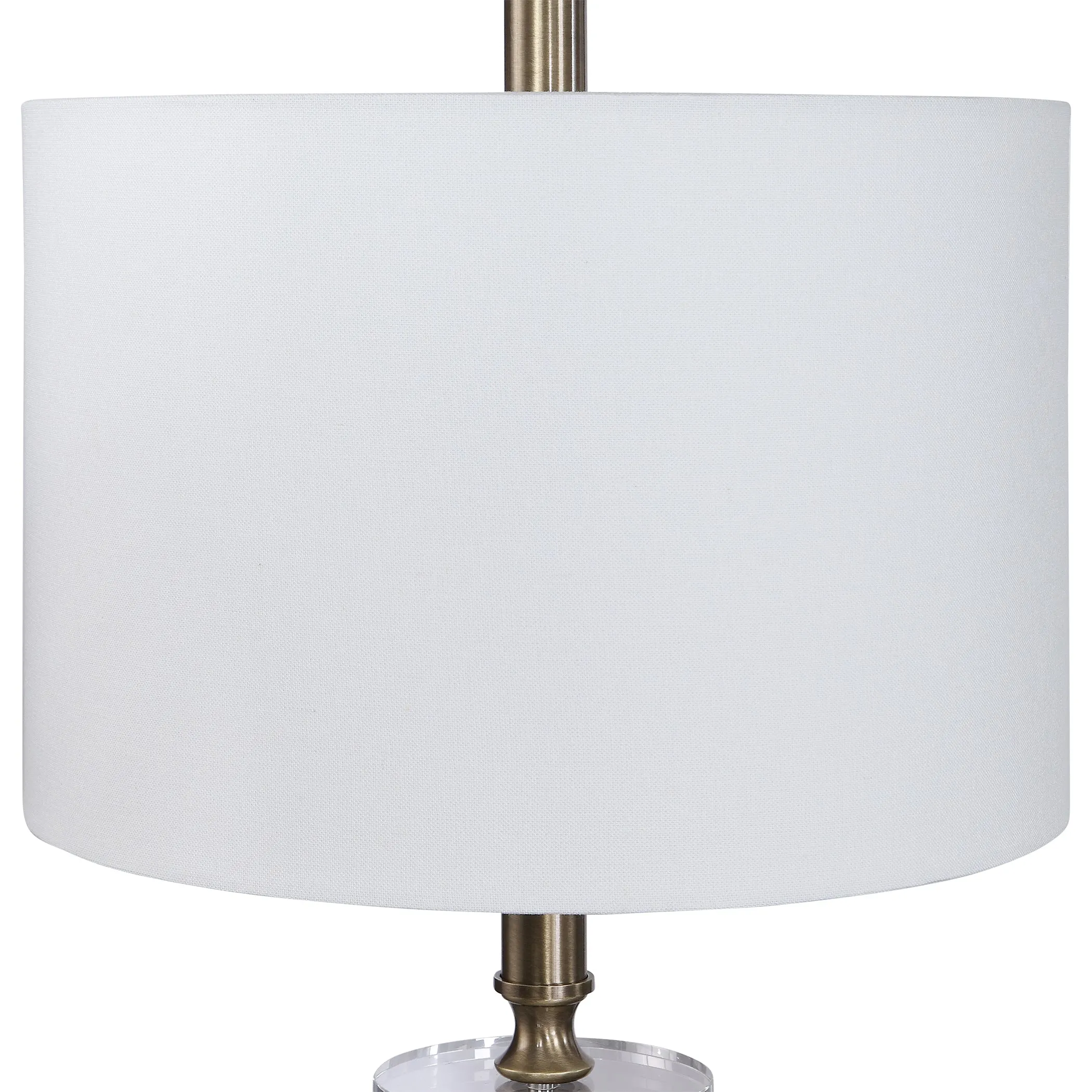 Uttermost Maud Aged Black Floor Lamp